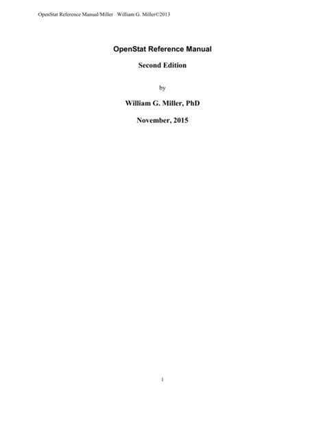 Interactive Statistical Calculation Pages.